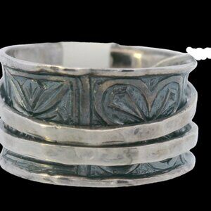 Sterling Silver Spinner Ring Size 7
